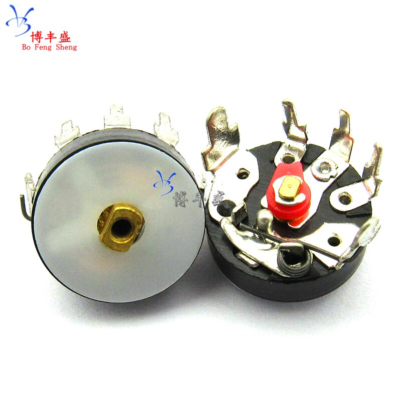 Radio regulator, tuning switch, bent foot with switch, B503 50K volume potentiometer power amplifier, 3 pcs - Taobao