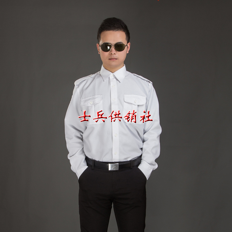 Customize 99 sea long sleeves shirt white inner lining men's spring summer and summer breathable Zhongshan clothing security supplies