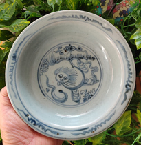 High imitation ancient Ming Dynasty Early green flowers Lions Lion Tattoo Ceramic Dishes Manufacturer Goods Source Firewood Kiln Taste Old Stock As Real Price