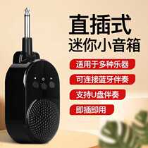Wonderful sound electric blowpipe plug-in small speaker electric guitar bass special audio Bluetooth U disk accompaniment stage