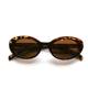 ຮ້ານ 404's retro cat-eye oval version Korean version anti-UV sunglasses ins street shot Xiaohongshu polarized sunglasses