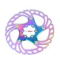 Mountain bike road car colorful floating disc brake disc brake disc disc brake pad 140 160 180m AM soil slope