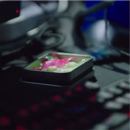 Матовая жестяная коробка, прямоугольная сумка-органайзер, маленькая упаковка, делается под заказ