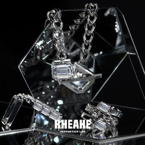 HeyJewel original design Qin Xiaoxian same style trend hip-hop sterling silver clavicle chain fashion personality ins necklace