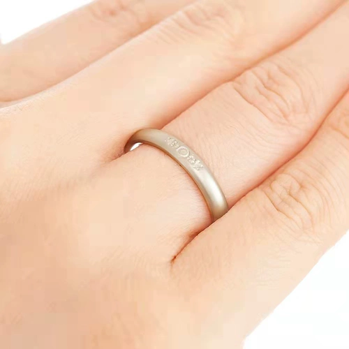 Heyjewel Japan Abheri Официальный уполномоченный отметка на предварительном виде 18 -километровых обручальных колец с шампанским