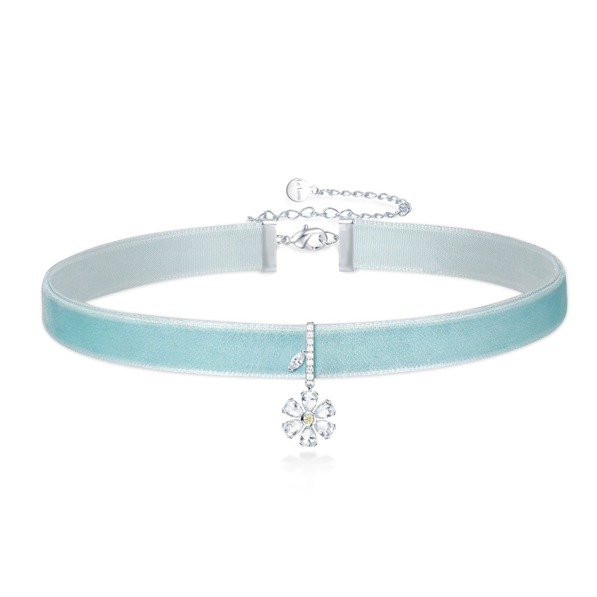 HeyJewel Le Loup Daisies and Bee series Velvet Choker Neck Strap