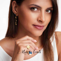 HeyJewel original design flower opening ring Forefinger couple fashion all-match simple niche design ins