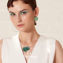 HeyJewel original design Langmu 925 silver agate pearl necklace female summer high-end sense of literary simplicity ins