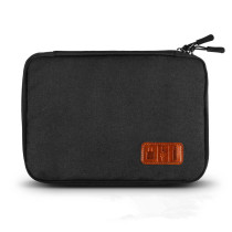 Multifunctional double-layer travel portable data cable mobile phone accessories ipad finishing storage bag