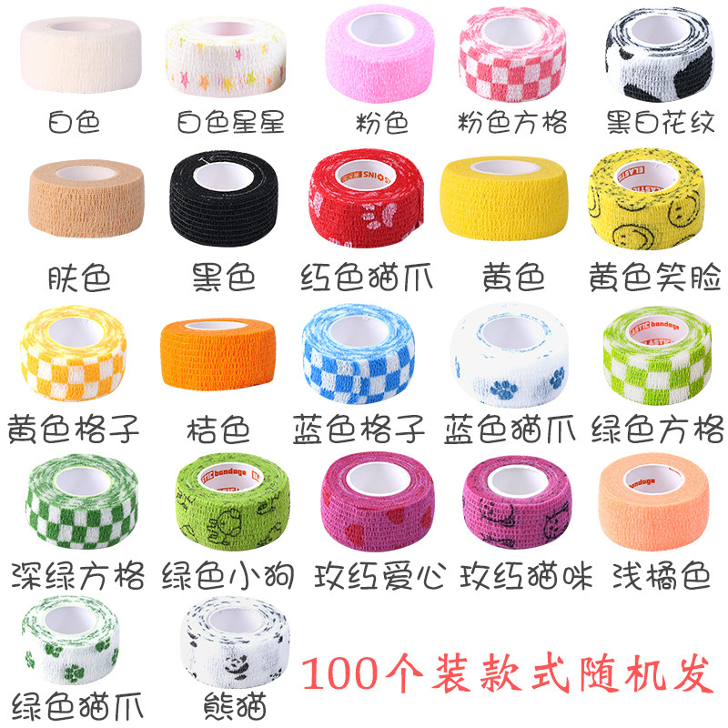 Students write a finger bandage and a cute cartoon Japanese finger anti-wear and anti-cocoon adhesive tape for three years and two classes