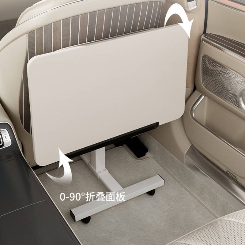 Car-Mounted Small Table Board, Foldable Dining Table, Suitable for Front and Rear Seats, Universal for Children to Do Homework and Study, Multifunctional