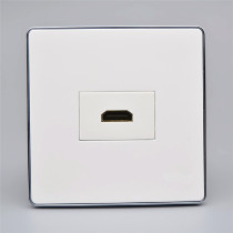 HDMI high-definition panel 86 Type 2 0 Mother directly inserts a 4K high-definition line multimedia wall socket switch