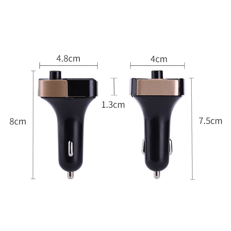 Foreign trade e-commerce car mp3 Bluetooth player car Player cigarette lighter C4 Bluetooth car MP3