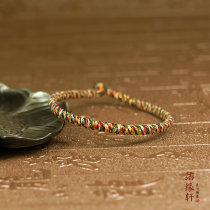 Knot Xuan this year of life pure hand-woven King Kong knot hand rope transfer red rope bracelet bracelet hand strap customization