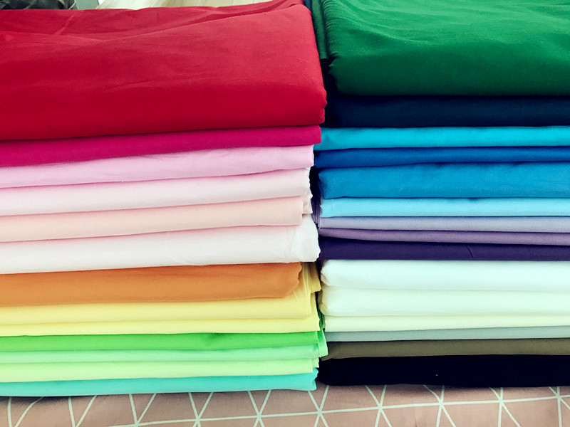 Đặc biệt cung cấp màu vải twill cotton bộ phim hoạt hình vải bé vải thủ công tự làm vải tùy chỉnh chăn bìa vải cotton gân