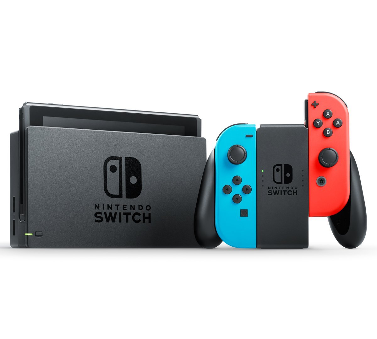 Nintendo Swith NS ns nintendo chuyển đổi giao diện điều khiển trò chơi Màu đỏ và màu xanh xám Gói thành phố flash - Kiểm soát trò chơi tay cầm chơi liên quân