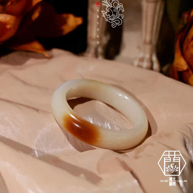 (Focus Quality) Grand Moolou Lan Pareal quality Grade Xinjiang and at the end and Tian YuSugar White Fashion Bracelet 54 2