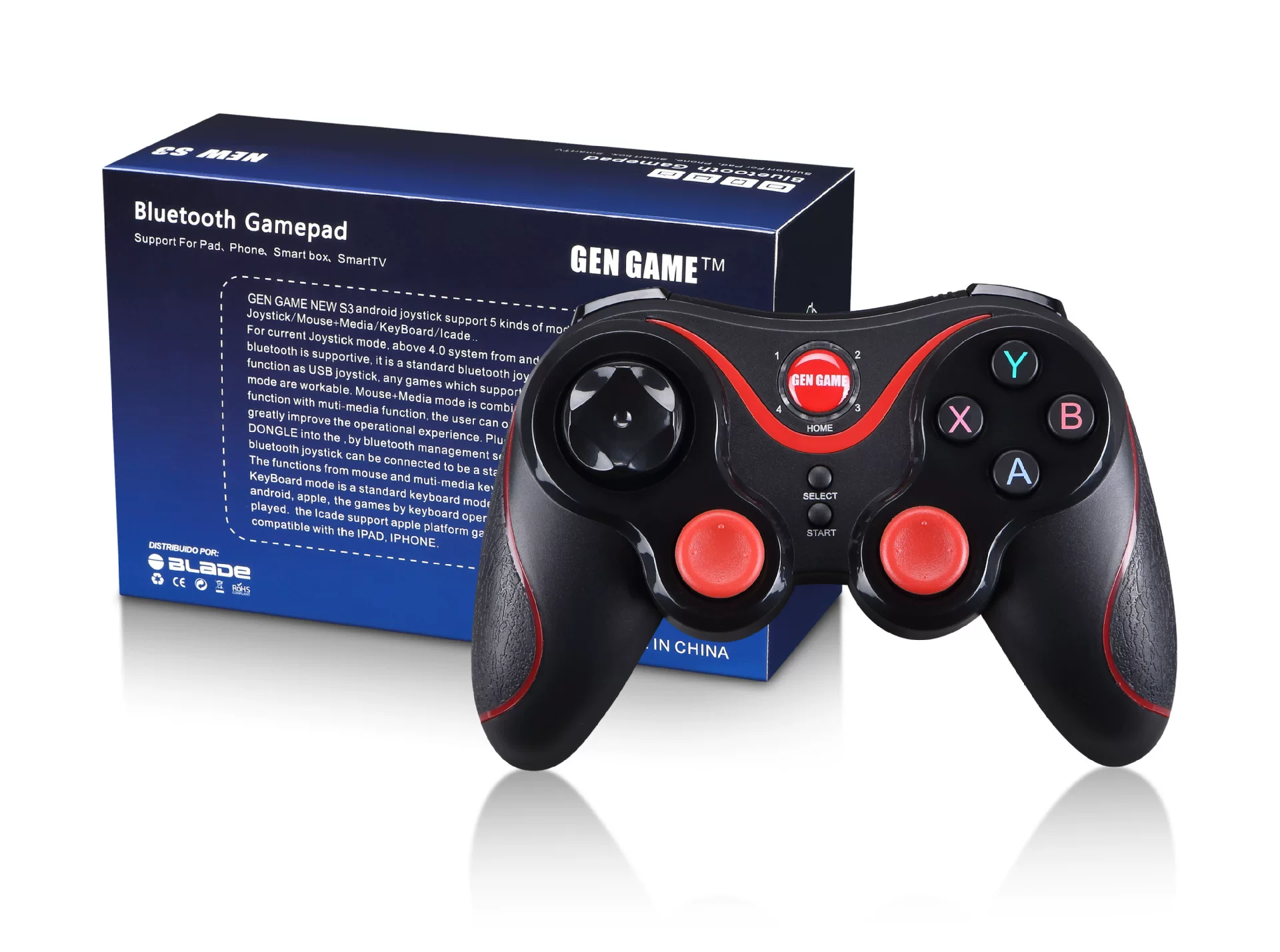 Gen Game Chuangyou New S3 wireless Bluetooth gamepad supports iOS and Android phones