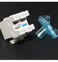 Commscope AMP six unshielded Gigabit network module 8-1375055-6 instead of 8-1933748-6