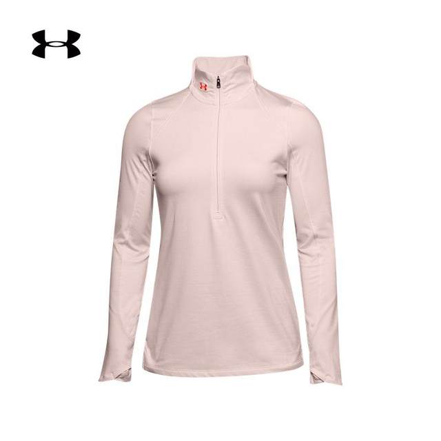 Under Armour ຢ່າງເປັນທາງການ UAColdGearArmour1/2 ກິລາ zipper ຂອງແມ່ຍິງ 1360317