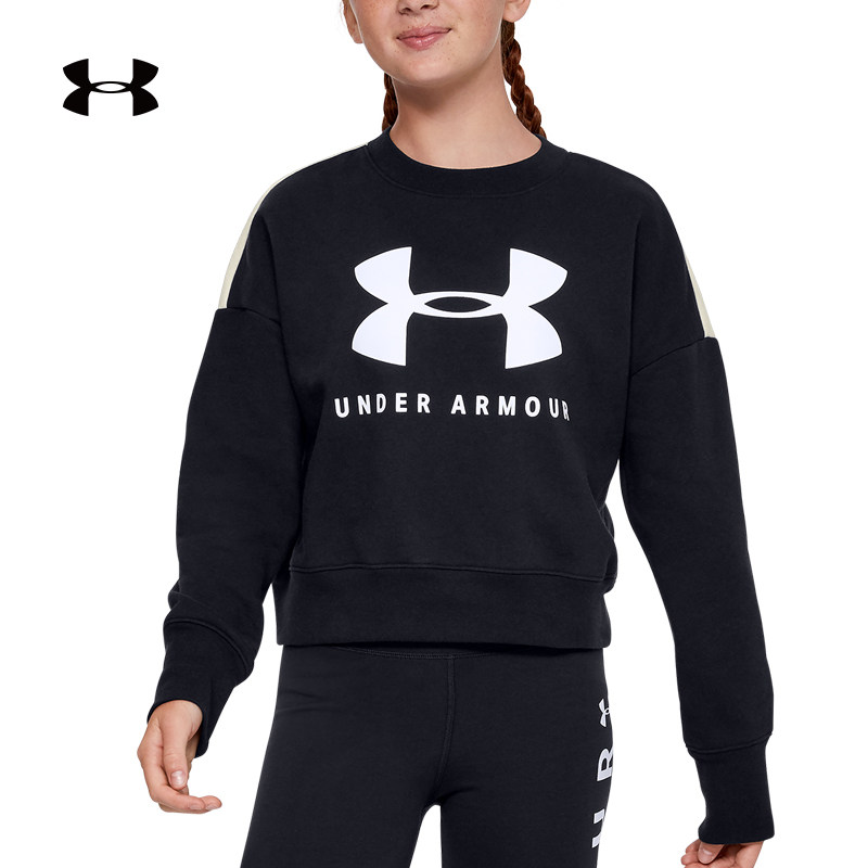 Anderma's official UA Fleece girls training guard pants thick cotton T Under Armour-1348201