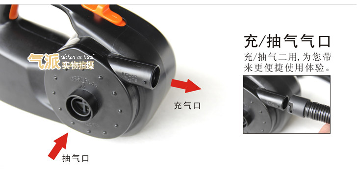 Насос 车载直流电动充气泵室户外橡皮艇钓鱼船冲气垫床沙水池加打气筒机 Other