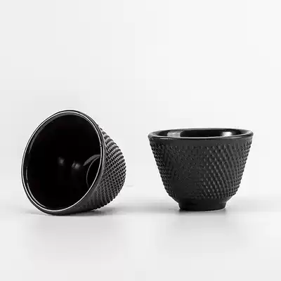 Cast iron tea cup tea set rich cup pellet cup shape distribution cup holder exquisite beauty health Japanese style