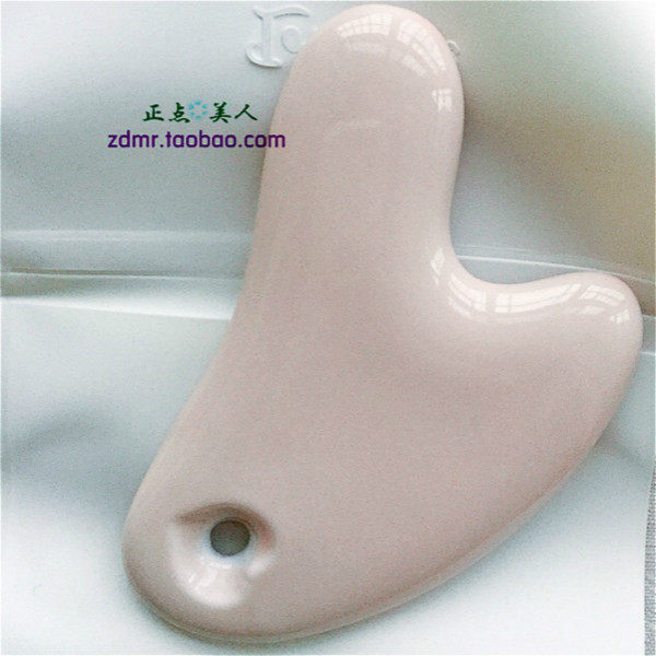 Original Cogit Gifu Handmade Japan Small Face Natural Ceramic Gua Sha Board Facial Beauty Universal