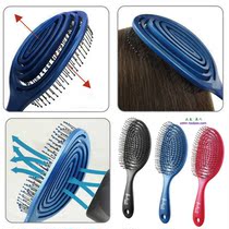 Japan Buy Back Swirl Comb Hollowed-out Oval Massage Comb Fluffy Styling Lady Special Long Hair Home