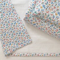 Awensy love Korean ins deer print quilted cotton sheets children kindergarten two-piece set