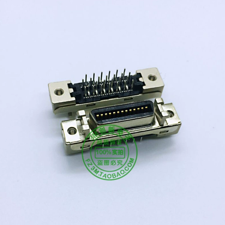 Thay thế trong nước đầu nối 26 lõi bên bo mạch 3M 10226-6202PL thẳng SCSI-26P