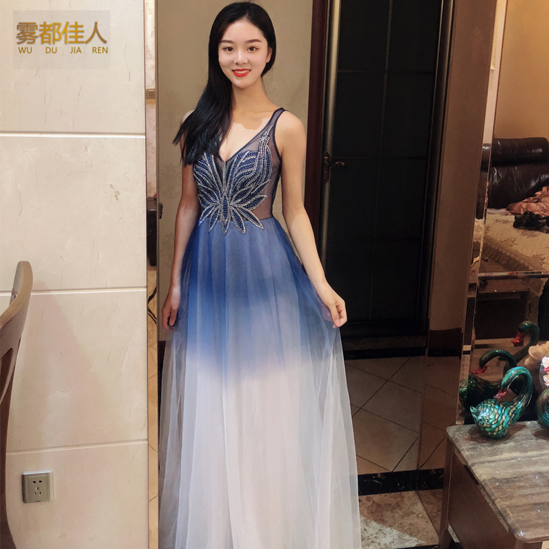 Robe de soirée en Satin - Ref 3211789 Image 3