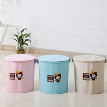 Small bucket plastic with lid can be used for storage portable bucket thickened household fishing bucket bath tub car wash bucket with cover