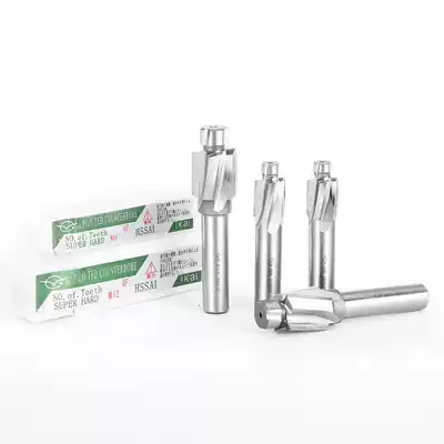Ihai sunken end milling cutter sunk hole drill flat bottom countersink drill screw M3M4 M5 M6 M8 M10M12M14M16