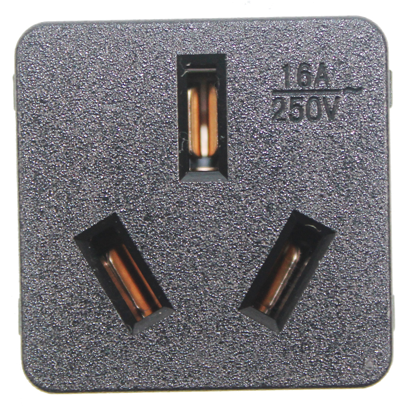 Manufacturers PDU16A embedded module socket power supply National standard socket National standard hole socket module accessories customization
