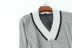 Áo len nam cổ chữ V hai lớp dày, thoải mái và dày của Niuniu - Hàng dệt kim