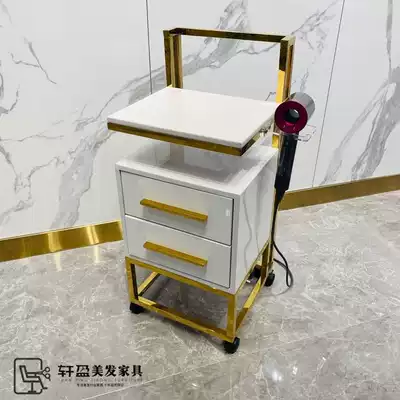 Lili shop tool cabinet stainless steel hairdressing small cabinet simple tool car small hair cutting cabinet drawer type hair salon dedicated