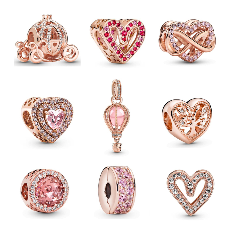 Overseas Store Panjia Bracelet Beads Pumpkin Car Charm Rose Gold Dreamcatcher Pendant Fixed Clasp Loose Beads Overseas Store Panjia Bracelet Beads Pumpkin Car Charm Rose Gold Dreamcatcher Pendant Fixed Clasp Loose Beads