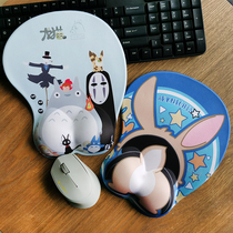Totoro Amia ass mouse pad for girls with wrist protection Doraemon Crayon Shin-chan anime cute mouse pad