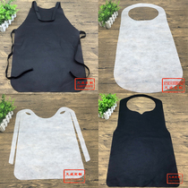 Customized Guest Disposable Non-woven Apron Adult Rice Single Baked Hot Pot Lobster Barbecue Dining Barbecue Simple