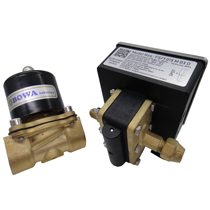 DN20 electronically controlled automatic bypass valve assembly is used for air compressor motor protection and dirty blockage alarm of refrigeration dryers