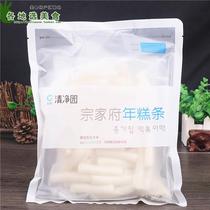 Authentic Zongjiafu Korean New Year Cake Strip 450g Korea Qingjing Garden Force Hot Pot Ingredients Fast-food Spicy Fried Rice Cake