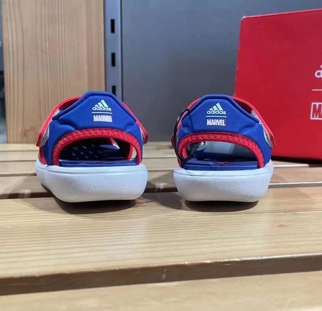 adidas Adidas WaterSandal summer toe-toe sandals ສໍາລັບເດັກຊາຍແລະເດັກຍິງ, ເກີບເດັກນ້ອຍບາດເຈັບແລະ GW0384