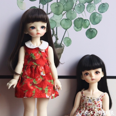 taobao agent #[Special offer] 8 points, 6 minutes, 4 points, 4 points, BJD doll BJD wig OB11 baby with long pear flower Holala high temperature silk
