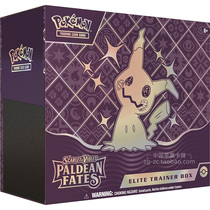 Pokémon SV4 5 English and American version of the card Paldean Fates Master Box ETB supplement pack PTCG Mimic Q