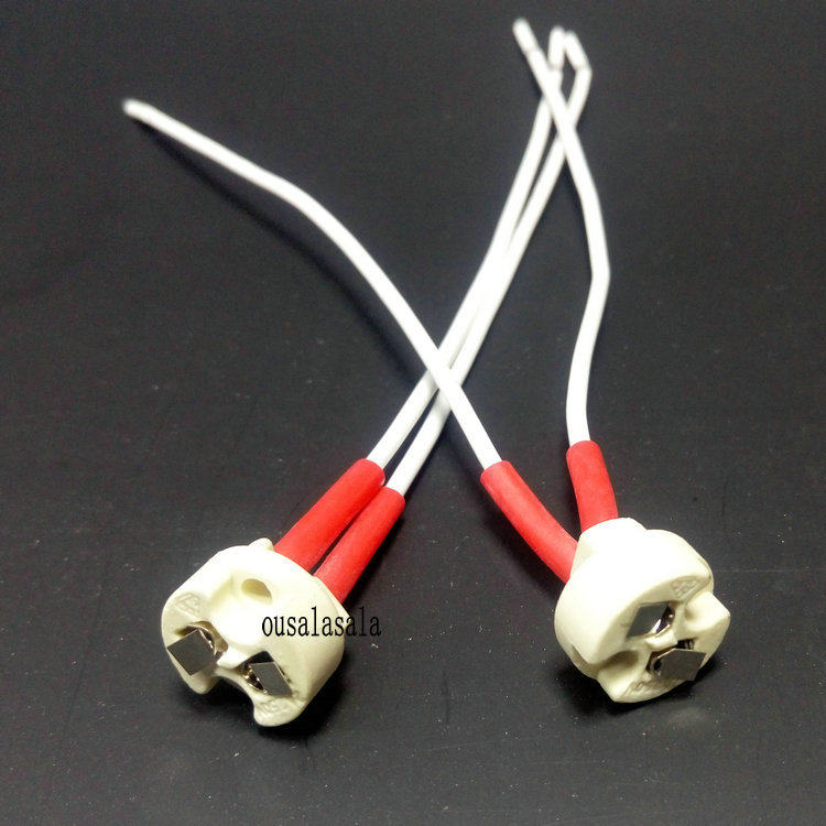 UEFA-reinforced ultra durable G5 3 lamp holder MR11MR16 lamp holder LED spotlight GU5 3 aged ceramic lamp holder