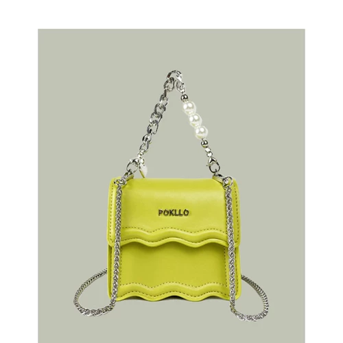 猫菲 Дизайнерская оригинальная цепь из жемчуга, сумка через плечо, универсальный ремешок для сумки