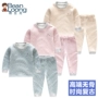 Thận đậu không xương cotton nam và nữ bé đồ lót đệm ấm cho bé tập quần mùa thu quần quần nhà mùa đông quần áo cotton cho bé gái