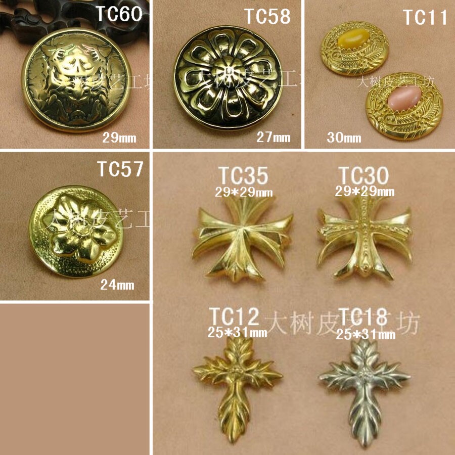Brass Chaeb Leather Leather Leather Leather Leather Leather Leather Leather Leather Leather Leather Leather Leather Leather Leather Leather Leather Leather Leather Leather Leather Leather Leather Leather Leather Leather Leather Leather Leather flower buckle (TC12)