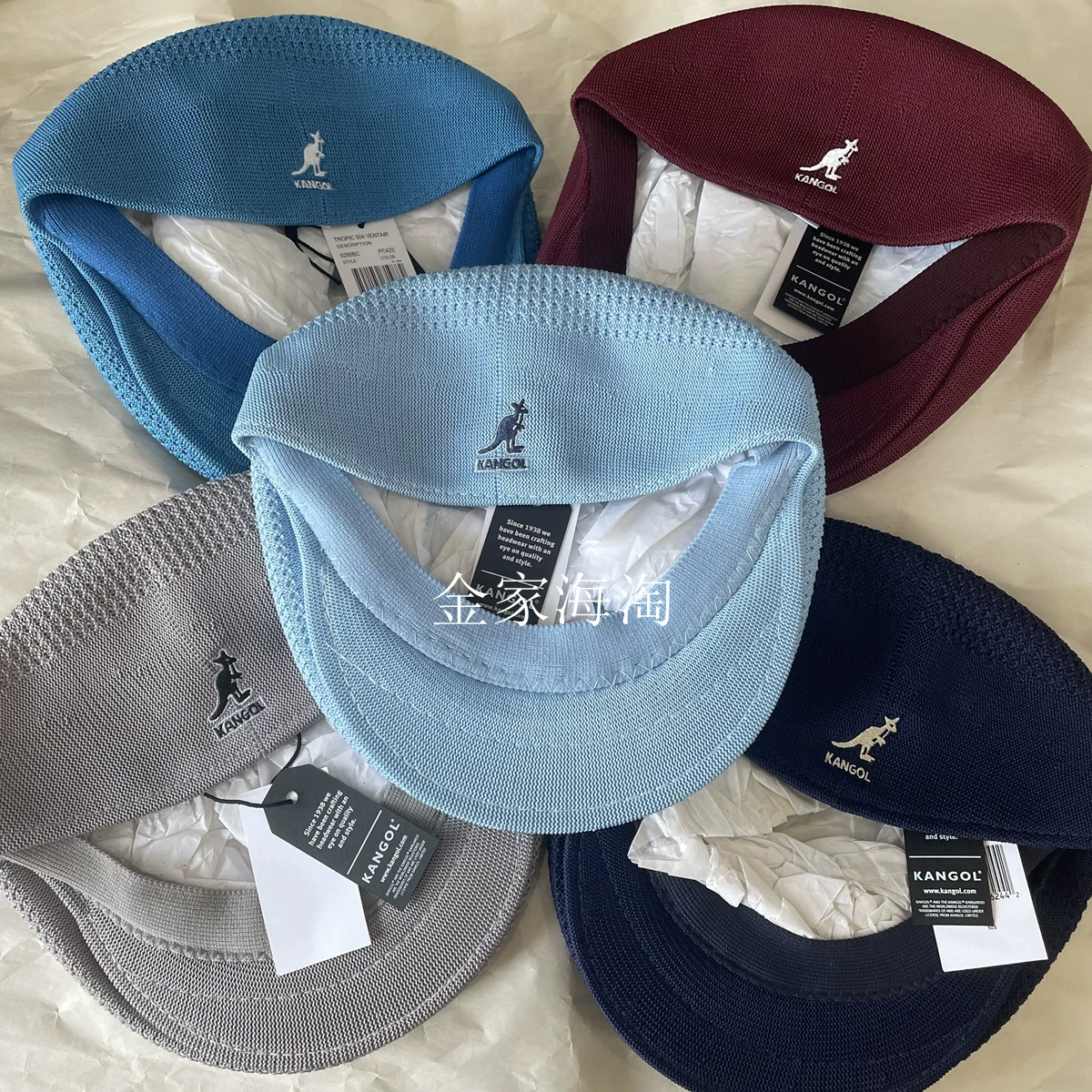 [Аутентичная покупка] Kangol/Kangaroo 507 504 бесшовная сетка утиный язык берет